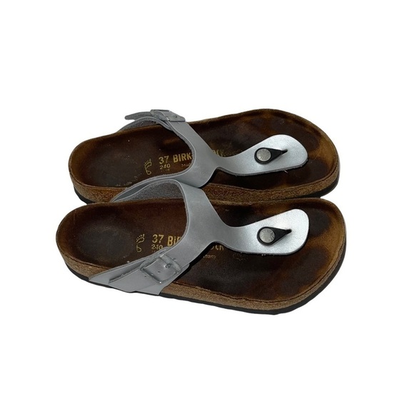 Birkenstock Gizeh Woman Shoes Size 6.5/EU37 - Picture 4 of 8